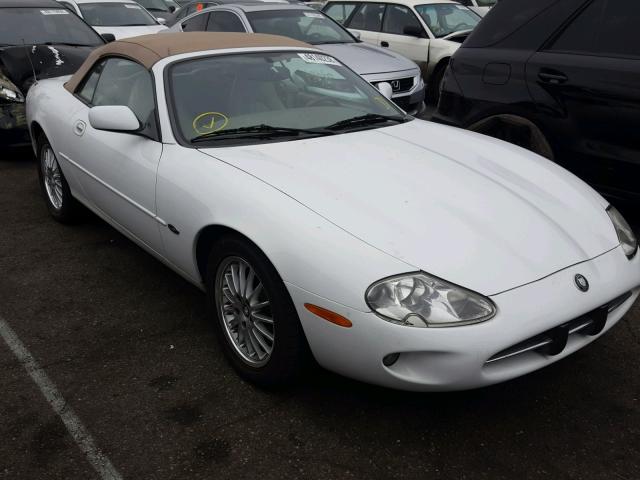 SAJGX2240WC019646 - 1998 JAGUAR XK8 WHITE photo 1