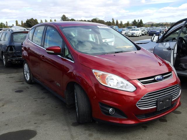 1FADP5CU1DL553629 - 2013 FORD C-MAX PREM RED photo 1