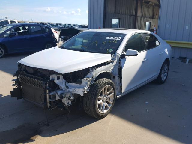 1G11F5RR0DF117185 - 2013 CHEVROLET MALIBU 2LT WHITE photo 2