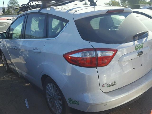 1FADP5CU4DL507633 - 2013 FORD C-MAX PREM WHITE photo 3