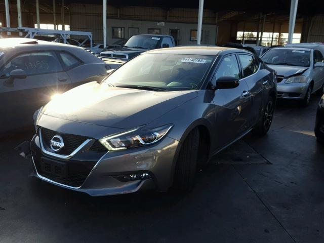 1N4AA6AP5JC396447 - 2018 NISSAN MAXIMA 3.5 GRAY photo 2