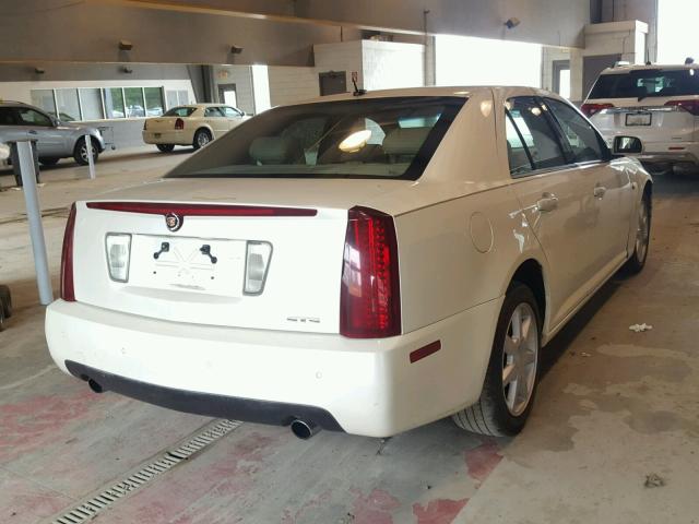 1G6DW677760111159 - 2006 CADILLAC STS WHITE photo 4