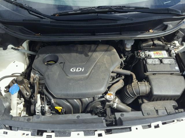 KNADN5A31F6428817 - 2015 KIA RIO EX WHITE photo 7