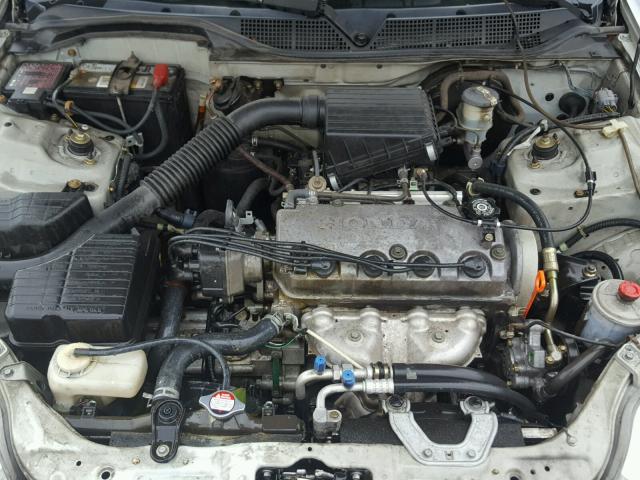 2HGEJ6616YH589716 - 2000 HONDA CIVIC BASE SILVER photo 7