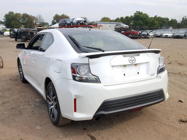 JTKJF5C74GJ015963 - 2016 TOYOTA SCION TC 白色 照片 3