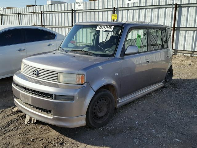 JTLKT334050206267 - 2005 TOYOTA SCION XB Графитовый фото 2