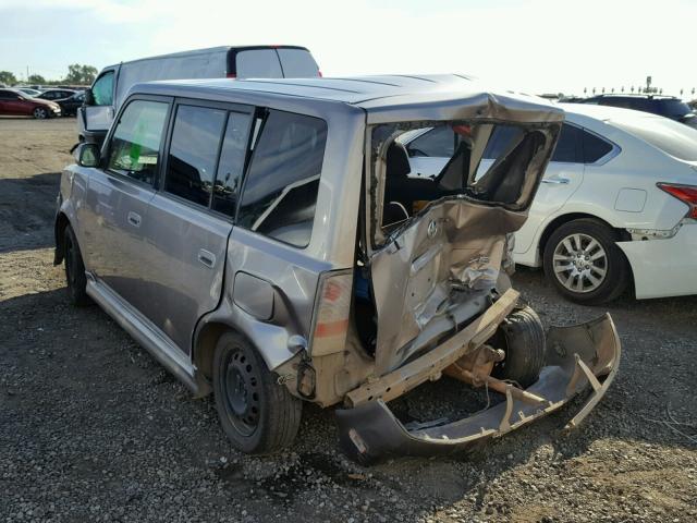 JTLKT334050206267 - 2005 TOYOTA SCION XB Графитовый фото 3