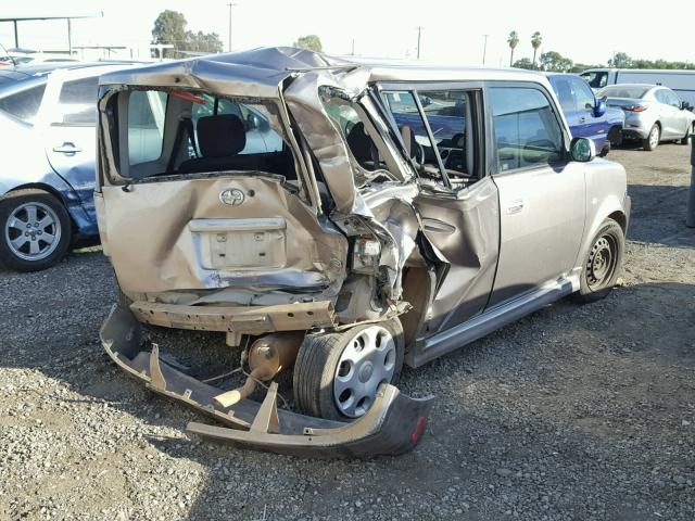 JTLKT334050206267 - 2005 TOYOTA SCION XB Графитовый фото 4