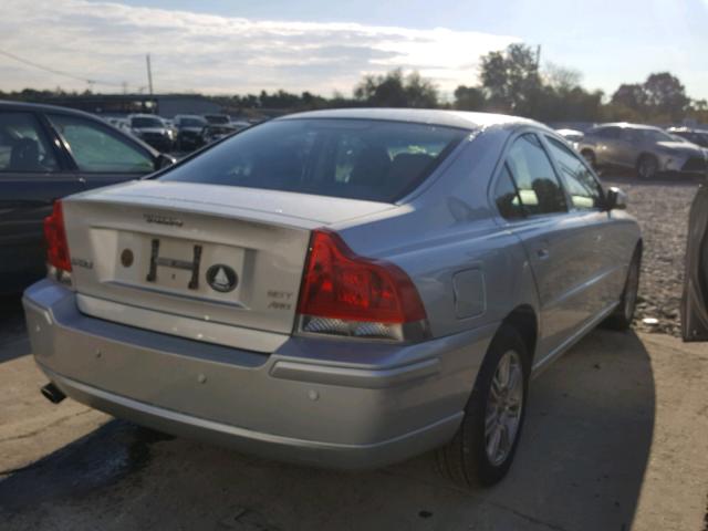 YV1RH592662514573 - 2006 VOLVO S60 2.5T SILVER photo 4