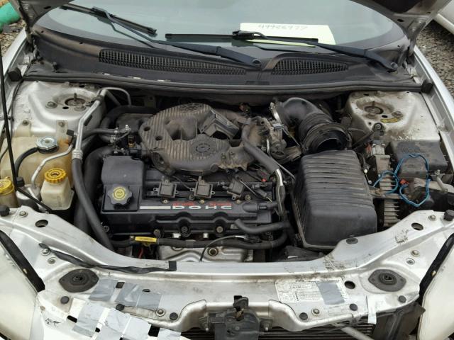 1C3EL65R53N525901 - 2003 CHRYSLER SEBRING LI SILVER photo 7