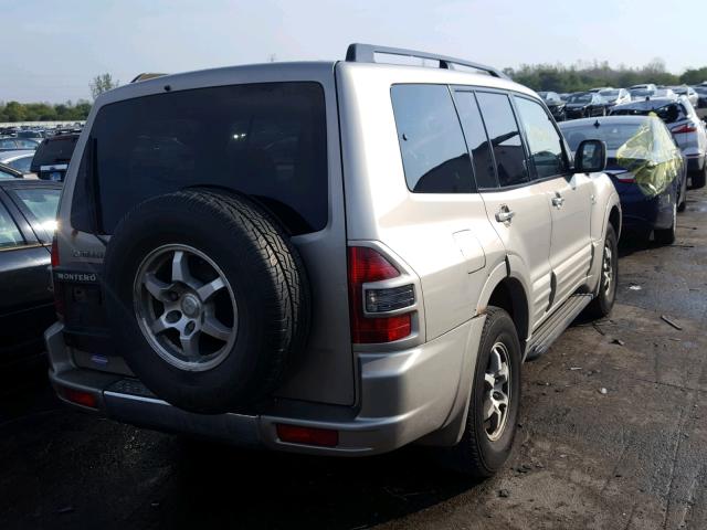 JA4MW51RX2J004946 - 2002 MITSUBISHI MONTERO LI GRAY photo 4