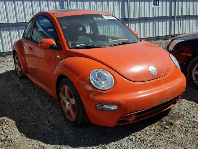 3VWCD21CX2M424868 - 2002 VOLKSWAGEN NEW BEETLE ORANGE photo 1