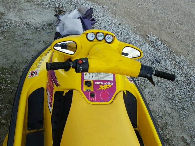 ZZN69102A696 - 1996 BOMBARDIER SEA DOO YELLOW photo 5