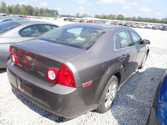 1G1ZA5EU5BF353047 - 2011 CHEVROLET MALIBU LS CHARCOAL photo 4
