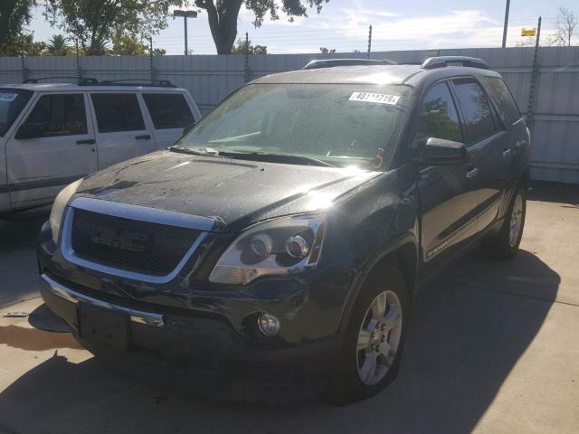 1GKER13788J120326 - 2008 GMC ACADIA SLE BLUE photo 2