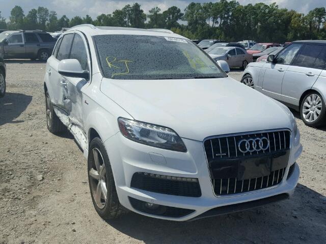 WA1DGAFE2ED012103 - 2014 AUDI Q7 PRESTIG WHITE photo 1