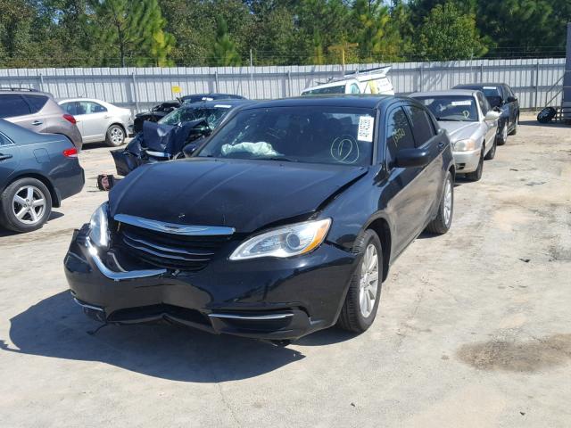 1C3BC1FB1BN606657 - 2011 CHRYSLER 200 TOURIN BLACK photo 2