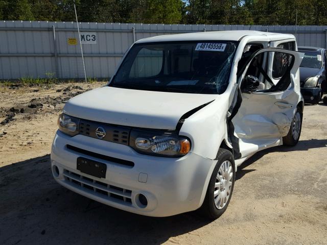 JN8AZ2KR1ET350829 - 2014 NISSAN CUBE S WHITE photo 2