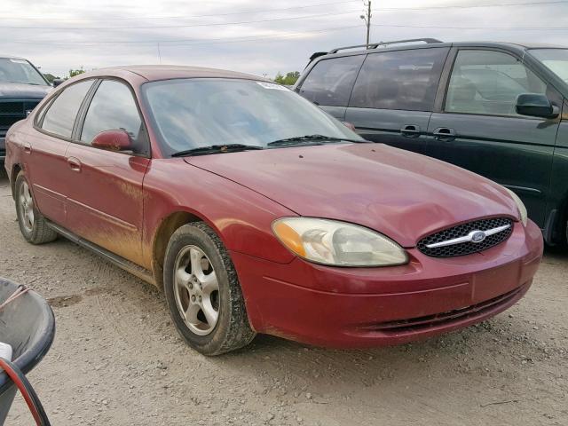 1FAFP55U53G267084 - 2003 FORD TAURUS SES RED photo 1