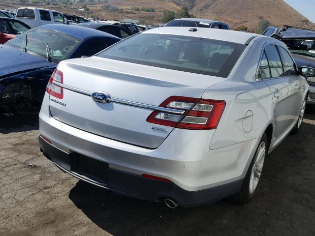 1FAHP2E87FG168250 - 2015 FORD TAURUS SEL SILVER photo 4