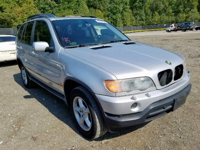 5UXFA53563LV91478 - 2003 BMW X5 3.0I SILVER photo 1