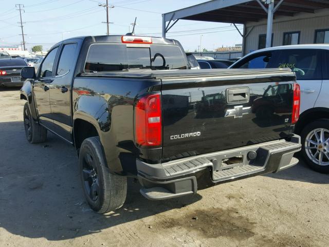 1GCGSCE34G1346201 - 2016 CHEVROLET COLORADO L BLACK photo 3