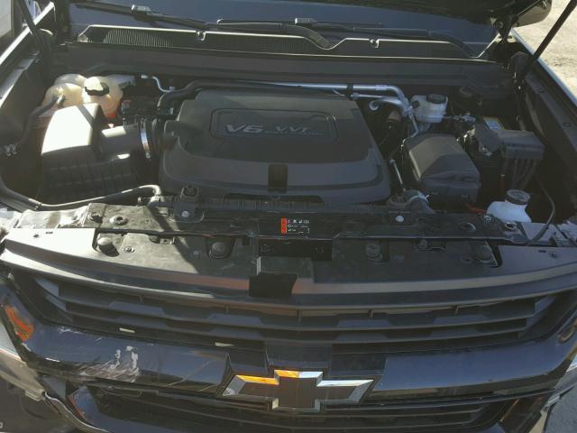 1GCGSCE34G1346201 - 2016 CHEVROLET COLORADO L BLACK photo 7
