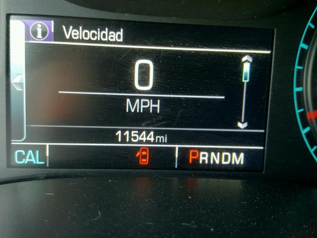 1GCGSCE34G1346201 - 2016 CHEVROLET COLORADO L BLACK photo 8