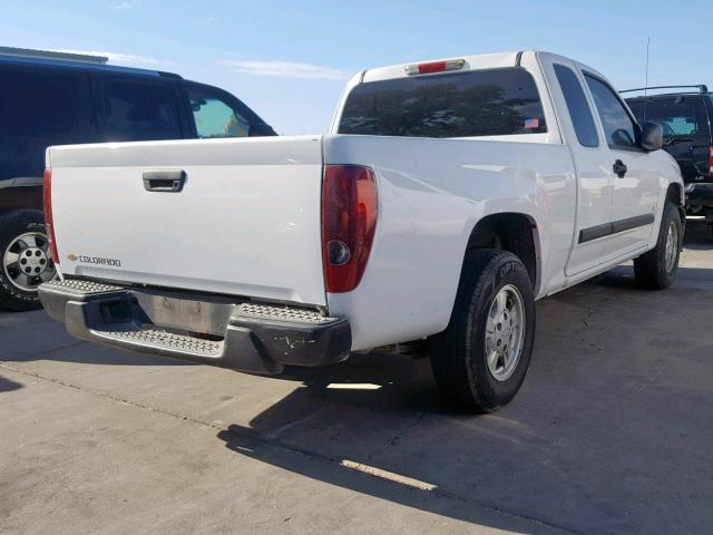1GCCS39E788200328 - 2008 CHEVROLET COLORADO L WHITE photo 4