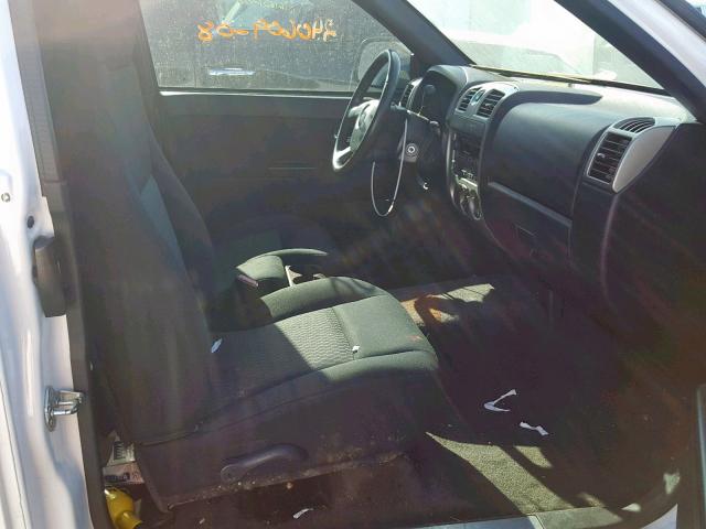 1GCCS39E788200328 - 2008 CHEVROLET COLORADO L WHITE photo 5