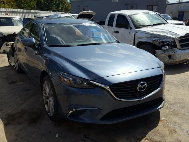 JM1GJ1T58G1447768 - 2016 MAZDA 6 TOURING BLUE photo 1