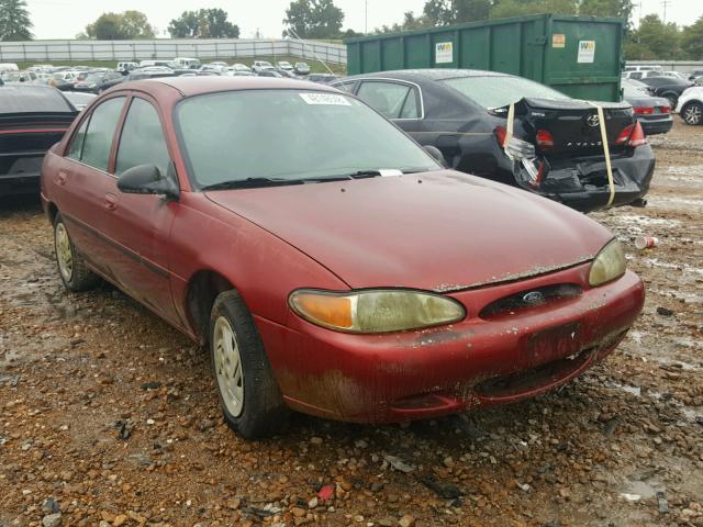 1FAFP10P0WW240864 - 1998 FORD ESCORT LX RED photo 1