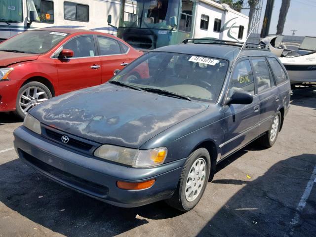 JT2EB02E7T0111635 - 1996 TOYOTA COROLLA BA GREEN photo 2