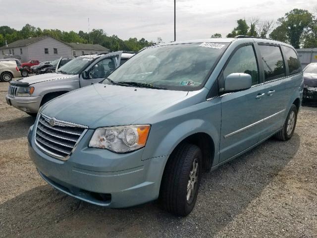 2A4RR5D14AR278236 - 2010 CHRYSLER TOWN & COU 蓝色 照片 2