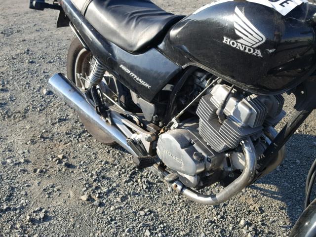 JH2MC2404SK401659 - 1995 HONDA CB250 BLACK photo 7