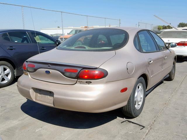 1FAFP52U7WG141298 - 1998 FORD TAURUS LX GOLD photo 4