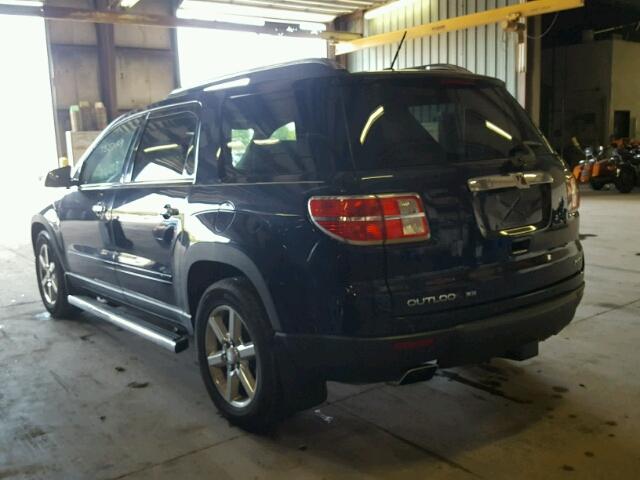 5GZEV33797J116348 - 2007 SATURN OUTLOOK SP ლურჯი ფოტო 3