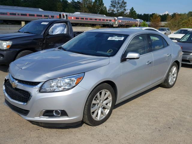 1G11F5SL4FF308911 - 2015 CHEVROLET MALIBU LTZ SILVER photo 2