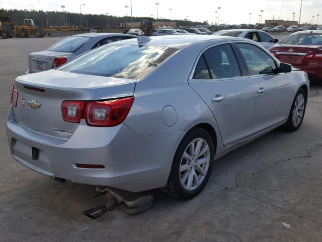 1G11F5SL4FF308911 - 2015 CHEVROLET MALIBU LTZ SILVER photo 4