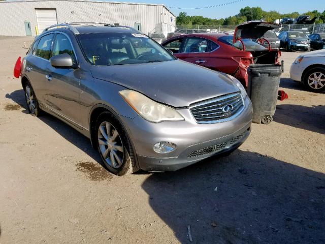 JNKAJ09F98M361853 - 2008 INFINITI EX35 BASE GRAY photo 1