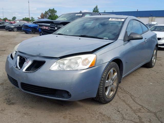 1G2ZH18N974164165 - 2007 PONTIAC G6 GT BLUE photo 2