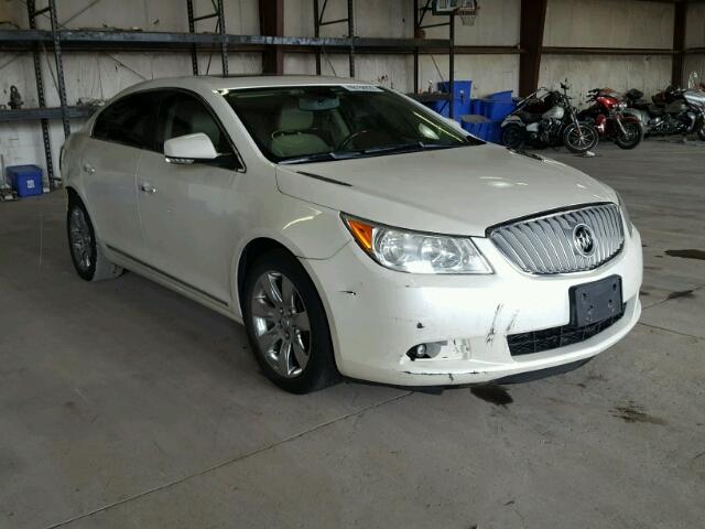 1G4GC5GG3AF167551 - 2010 BUICK LACROSSE C WHITE photo 1