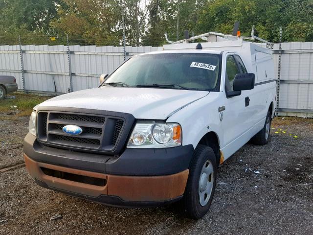 1FTRF122X8KD93631 - 2008 FORD F150 WHITE photo 2