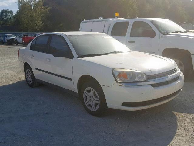 1G1ZS52F24F130017 - 2004 CHEVROLET MALIBU WHITE photo 1