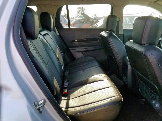 2GKALUEK7E6309643 - 2014 GMC TERRAIN DE SILVER photo 6