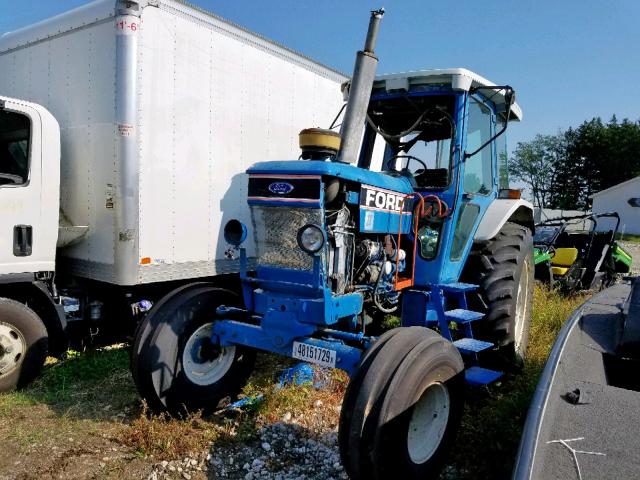 N0V1N48151729 - 1991 FORD TRACTOR BLUE photo 2