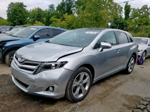 4T3BK3BB4FU119421 - 2015 TOYOTA VENZA LE SILVER photo 2