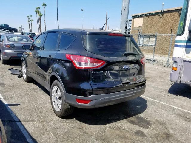 1FMCU0F70GUB99362 - 2016 FORD ESCAPE S BLACK photo 3