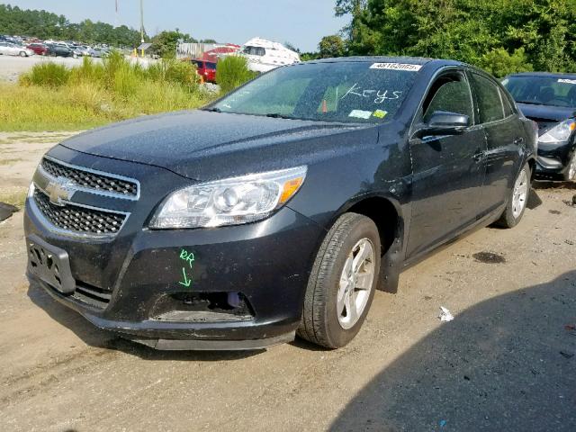 1G11C5SA5DF353716 - 2013 CHEVROLET MALIBU 1LT BLACK photo 2