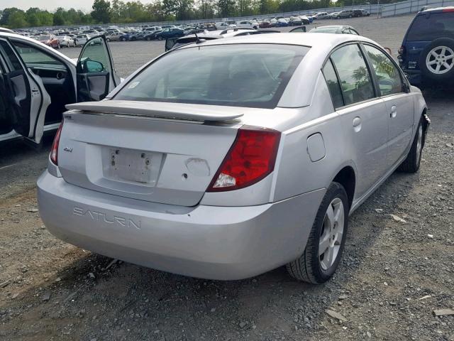 1G8AL55F36Z153671 - 2006 SATURN ION LEVEL SILVER photo 4